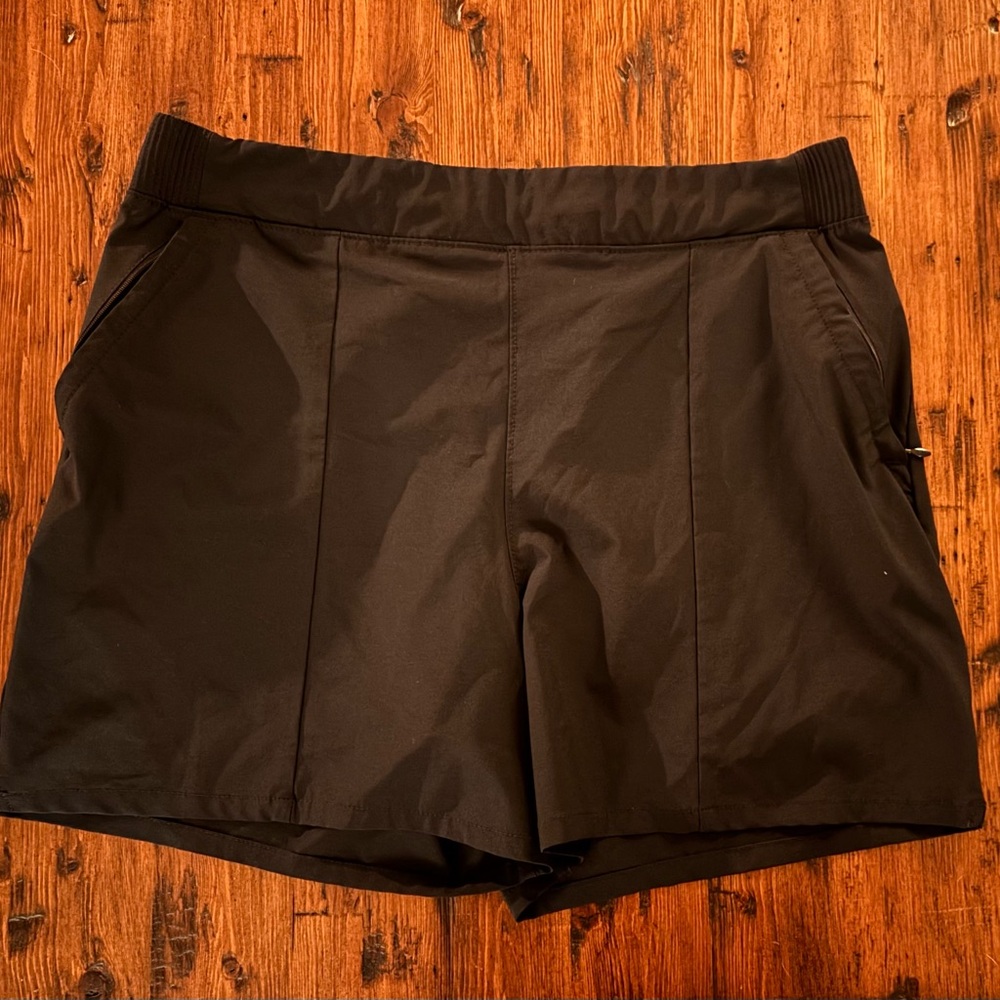 Columbia Black Athletic Shorts Lightweight Performance